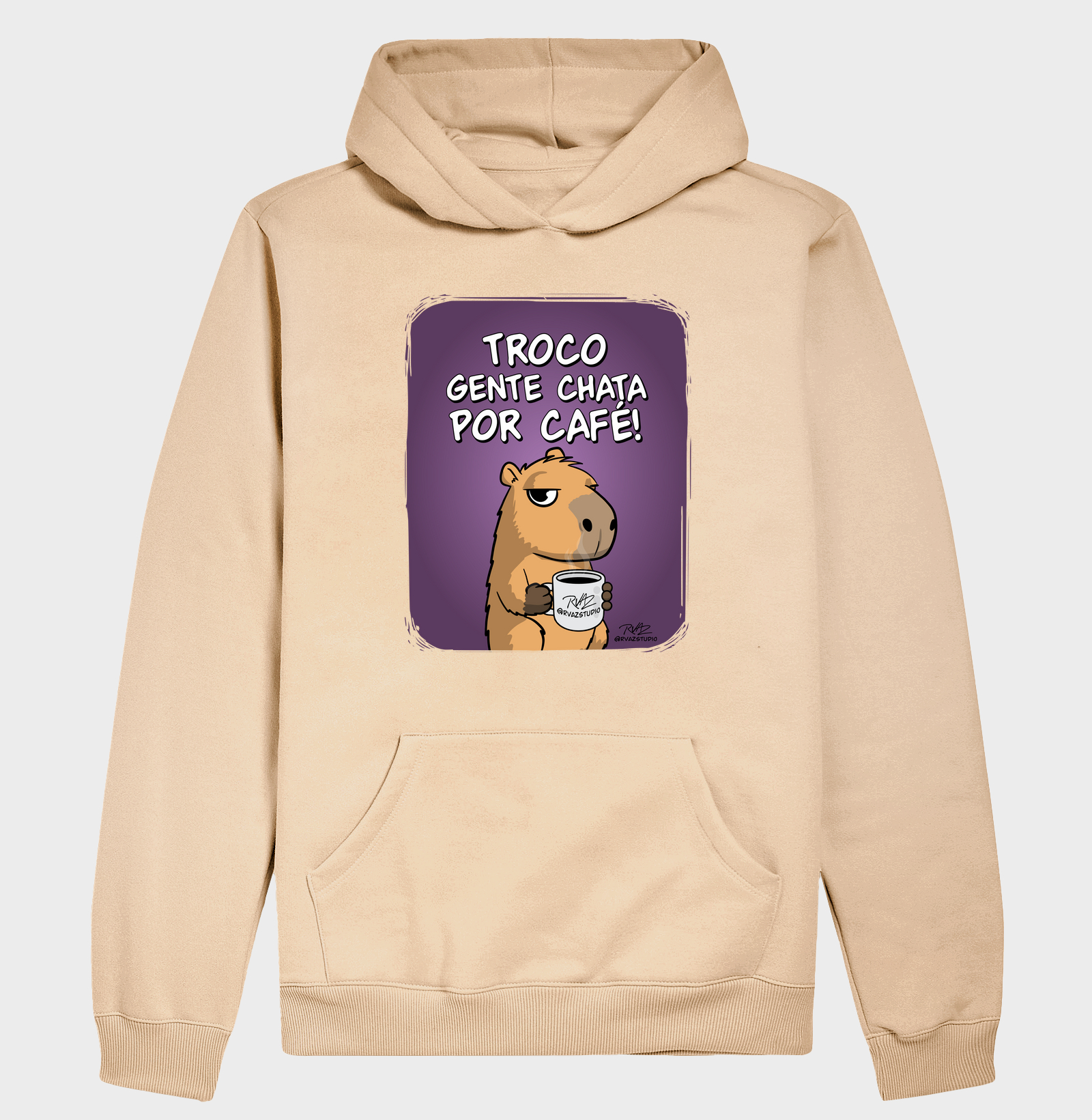 Camiseta Capivara Troco por Café - Imagem 5
