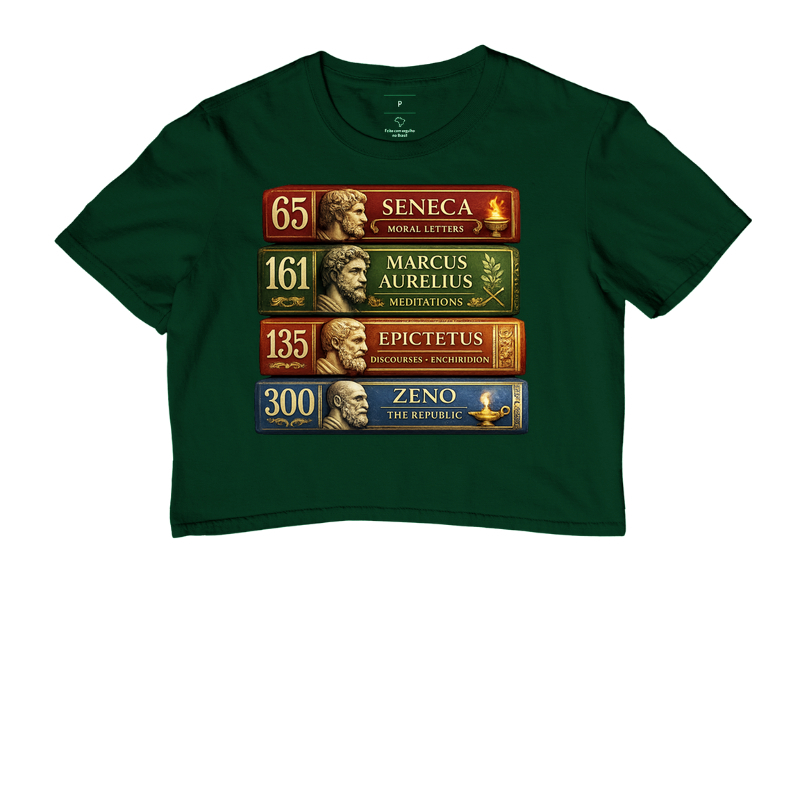 Camiseta Estoicismo "Stoic Library" - Imagem 5