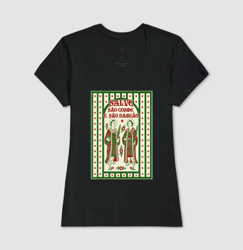 Camiseta - Saquinho de Cosme e Damião - Imagem 5