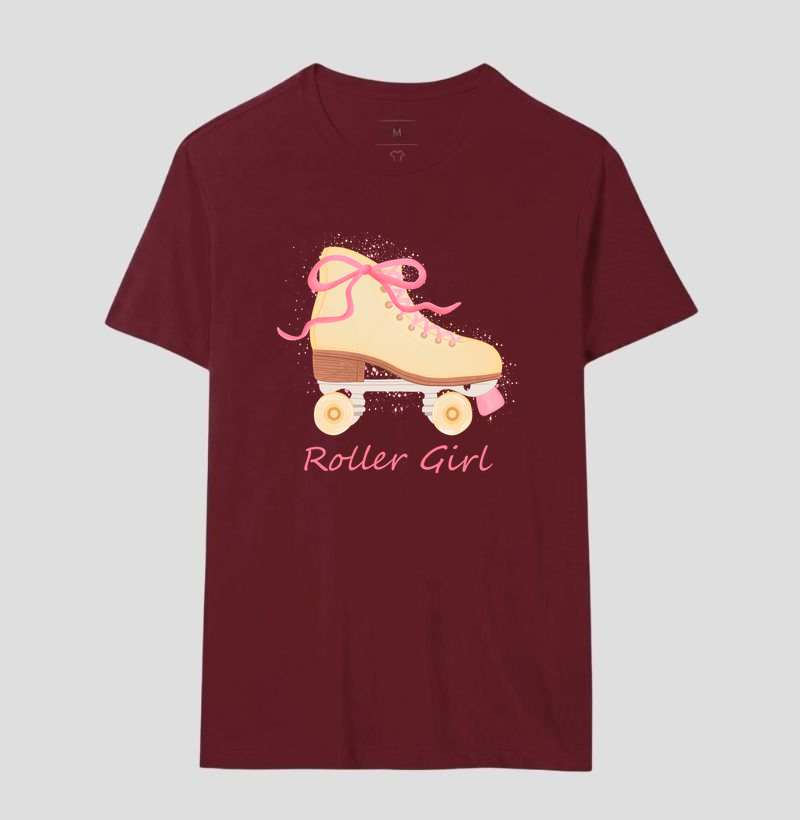 Camiseta Algodão Premium - Roller Girl - Imagem 16