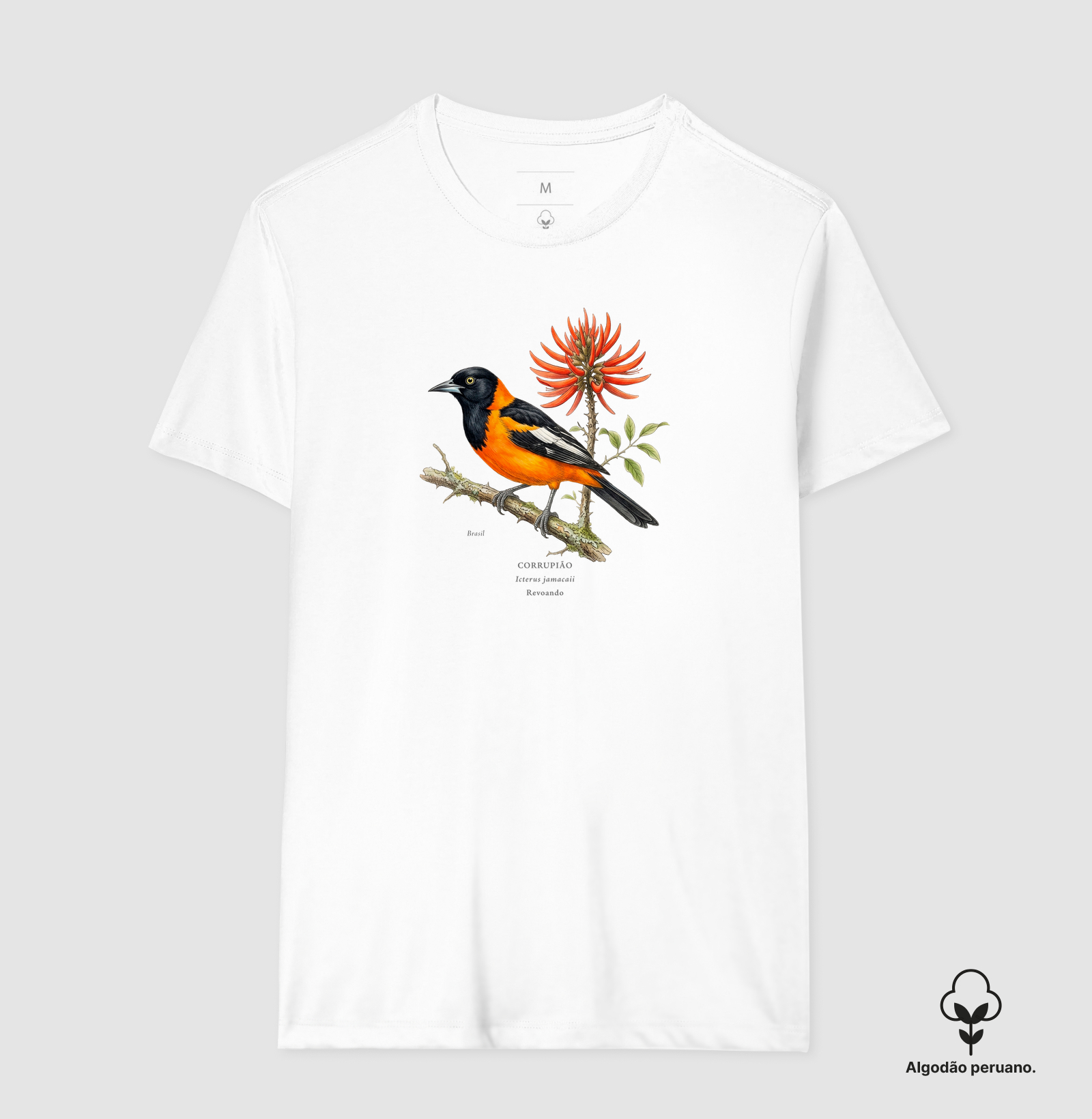 Naturalistas - Corrupião - Algodão Peruano - Imagem 8