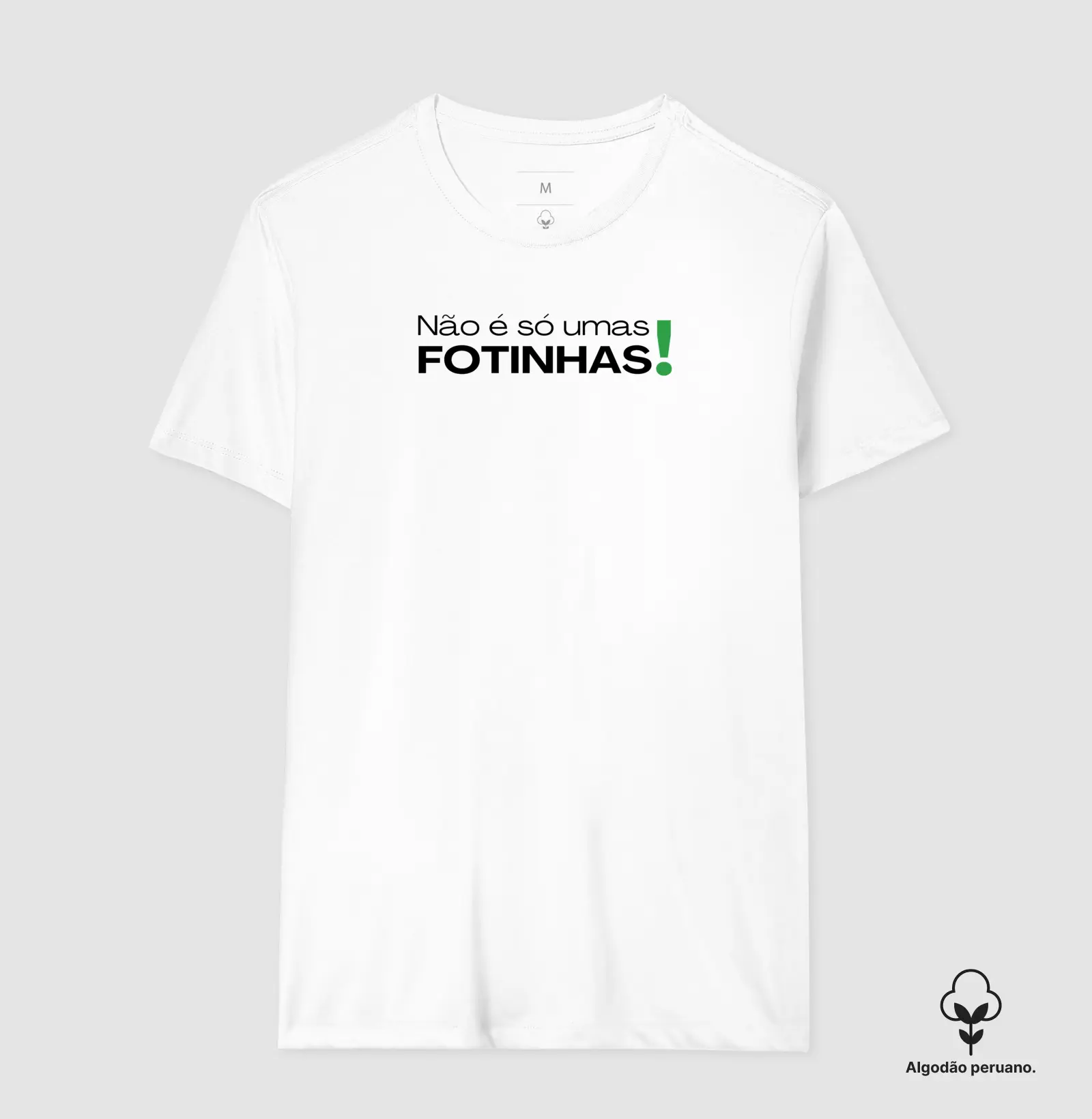 Camiseta Premium algodão Peruano, não é só umas fotinhas! - Imagem 4