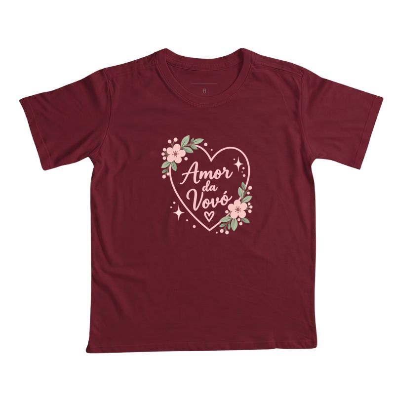 Amor da Vovó - coração e flores (infantil) - Imagem 6