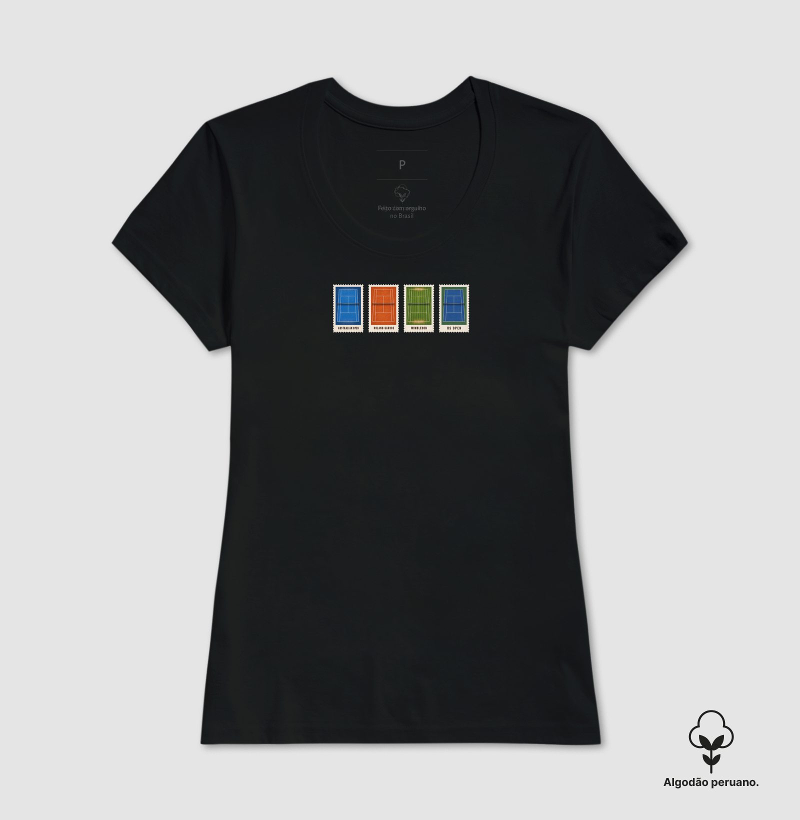 Camiseta Grand Slams (versão pequena - feminina) - Imagem 4