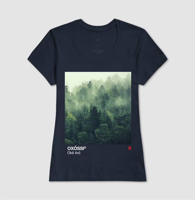 Camiseta Umbanda Orixá Oxóssi - Mata - Imagem 7