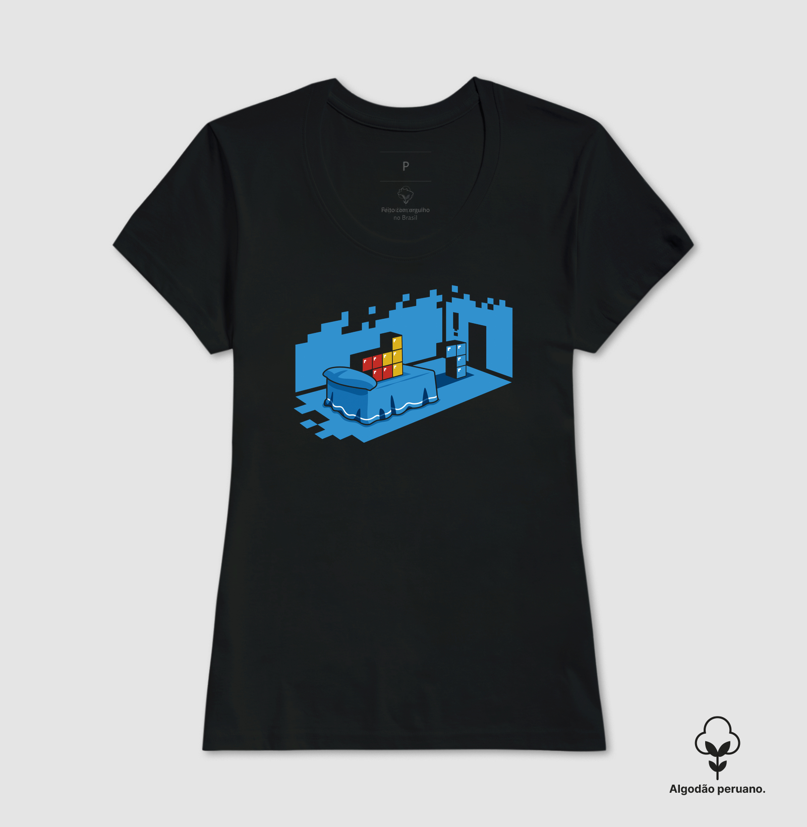 Camiseta Algodão Peruano Sextris - Imagem 2
