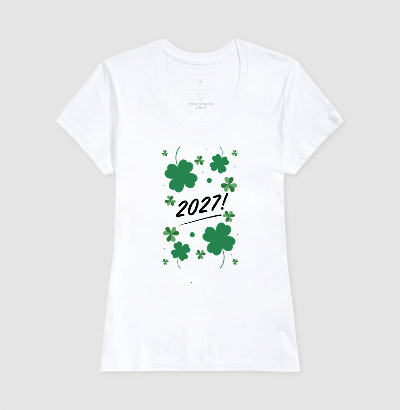 Camiseta Sorte 2027 – Trevos da Virada - Imagem 5