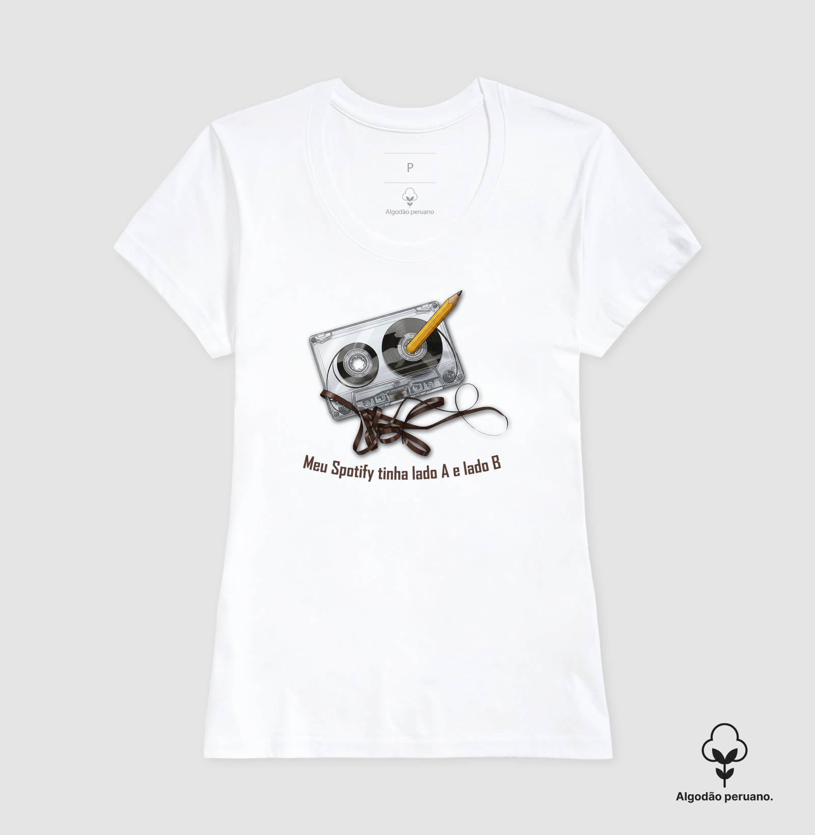 Camiseta Vintage Fita K7 - Imagem 6