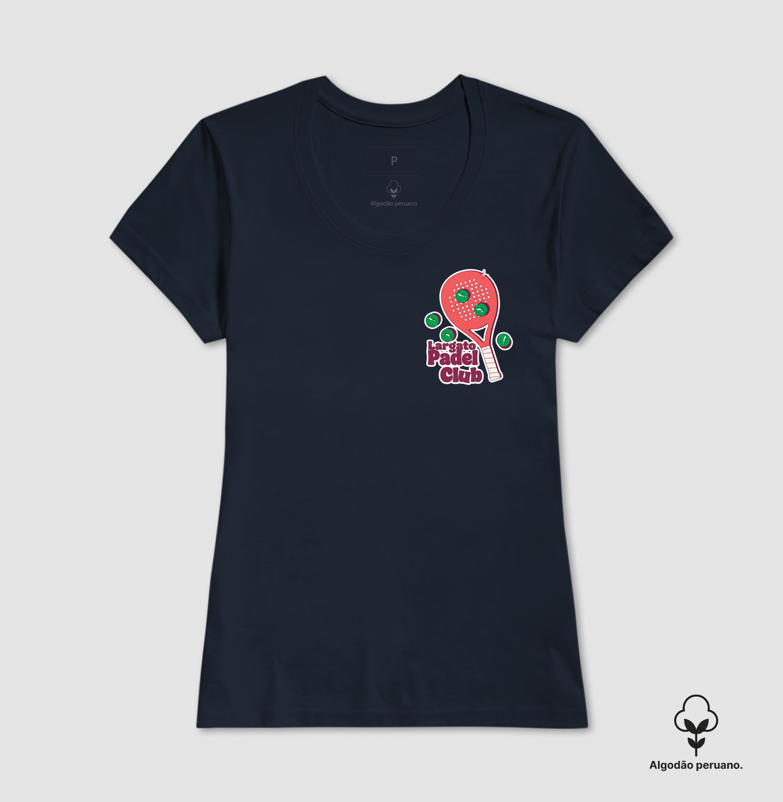 Camiseta Largato Padel Club Retrô - Imagem 3