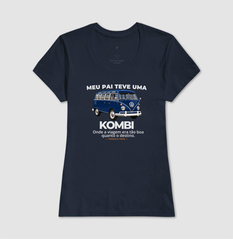 Meu pai teve uma - KOMBI - azul escuro - Imagem 7