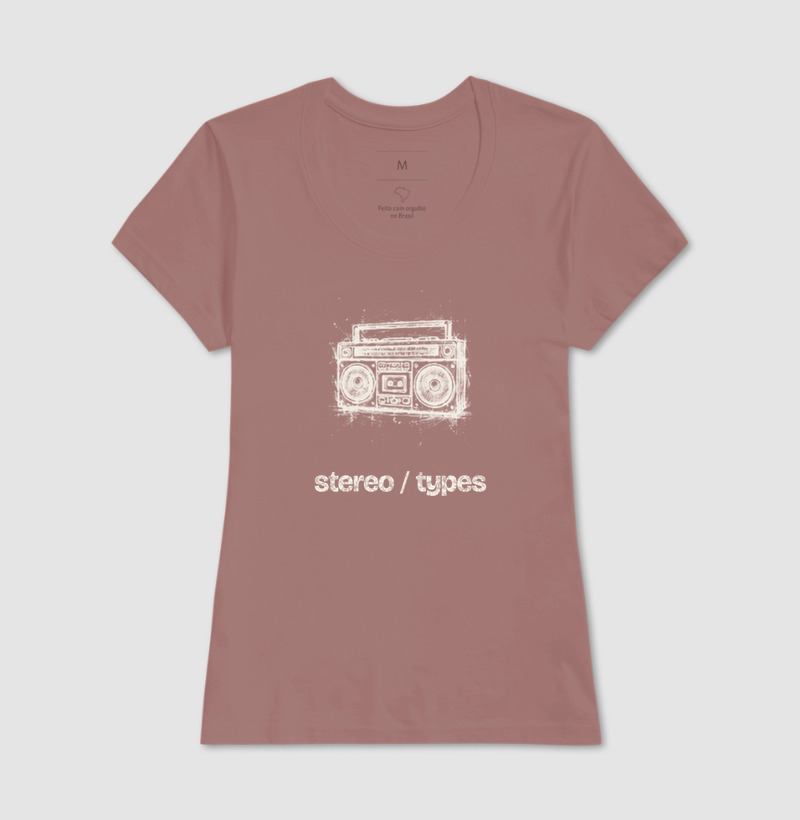 Boombox · Carvão · Traço Claro · STEREO TYPES - Imagem 13