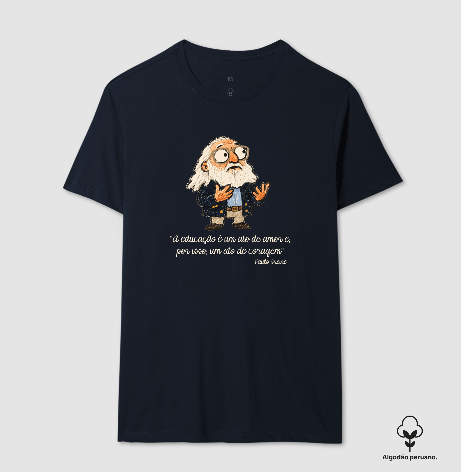 Paulo Freire - Cartoon - Imagem 3