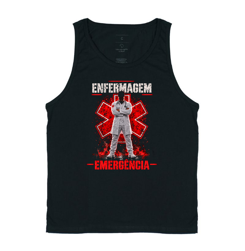 Enfermagem em Emergência - Homem Moreno - Imagem 2