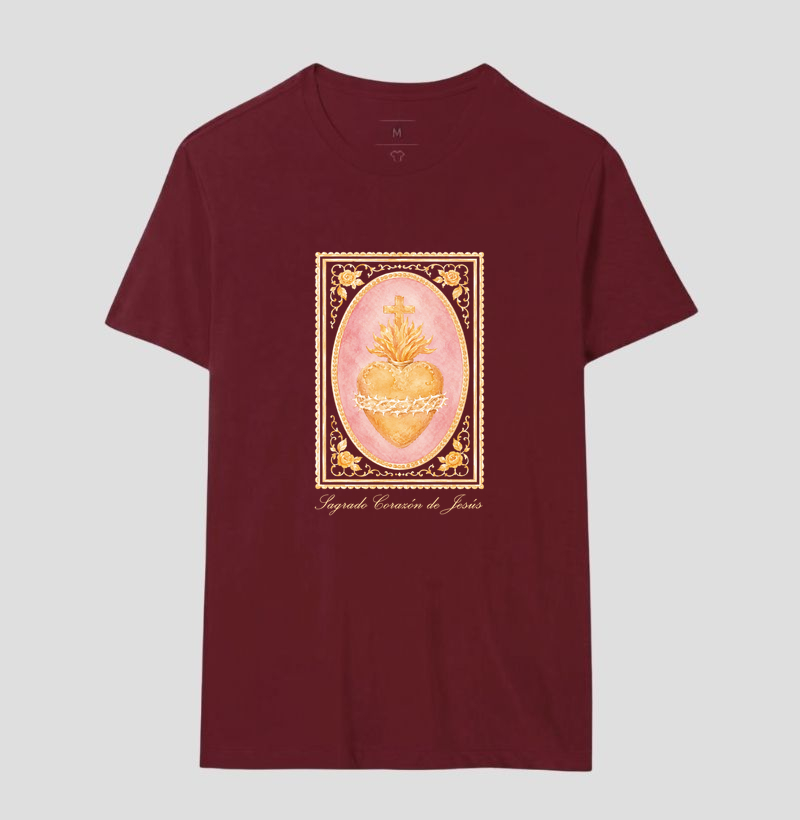Tshirt Sagrado Corazón de Jesús - Imagem 8