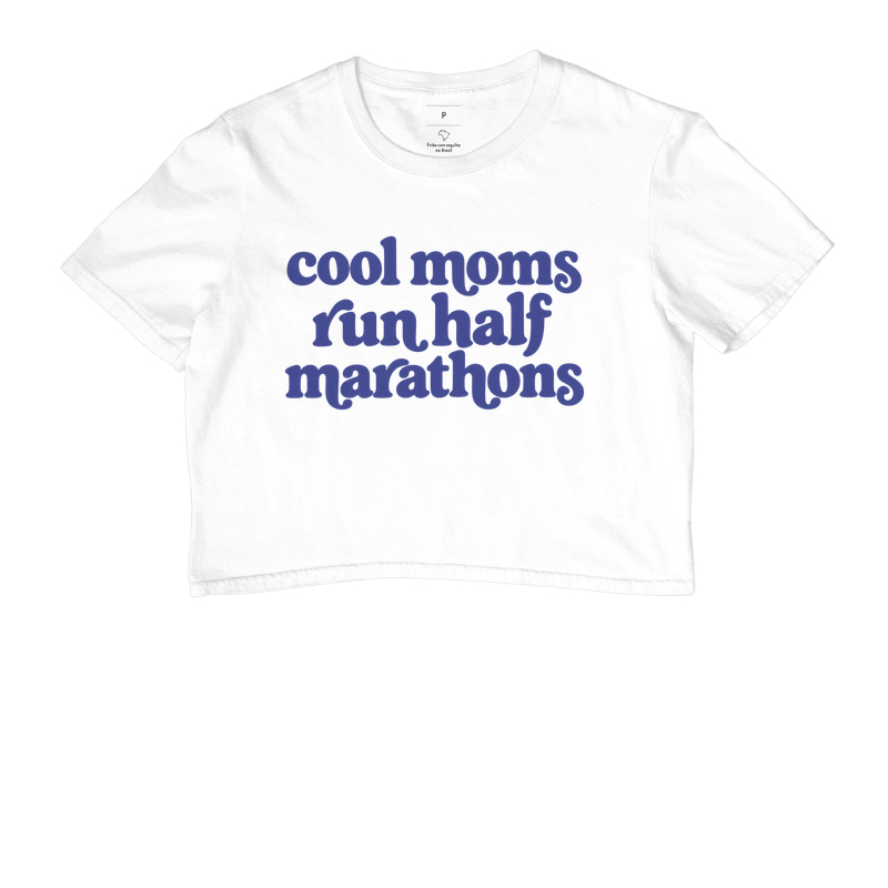 Cropped Meia Maratona - Cool Moms Run Half Marathons - Imagem 3