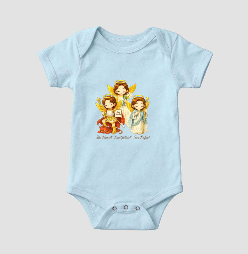 Body Infantil Arcanjos do Céu - Imagem 4