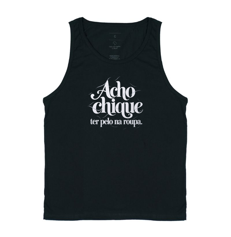 Acho Chique Ter Pelo Na Roupa - Imagem 3