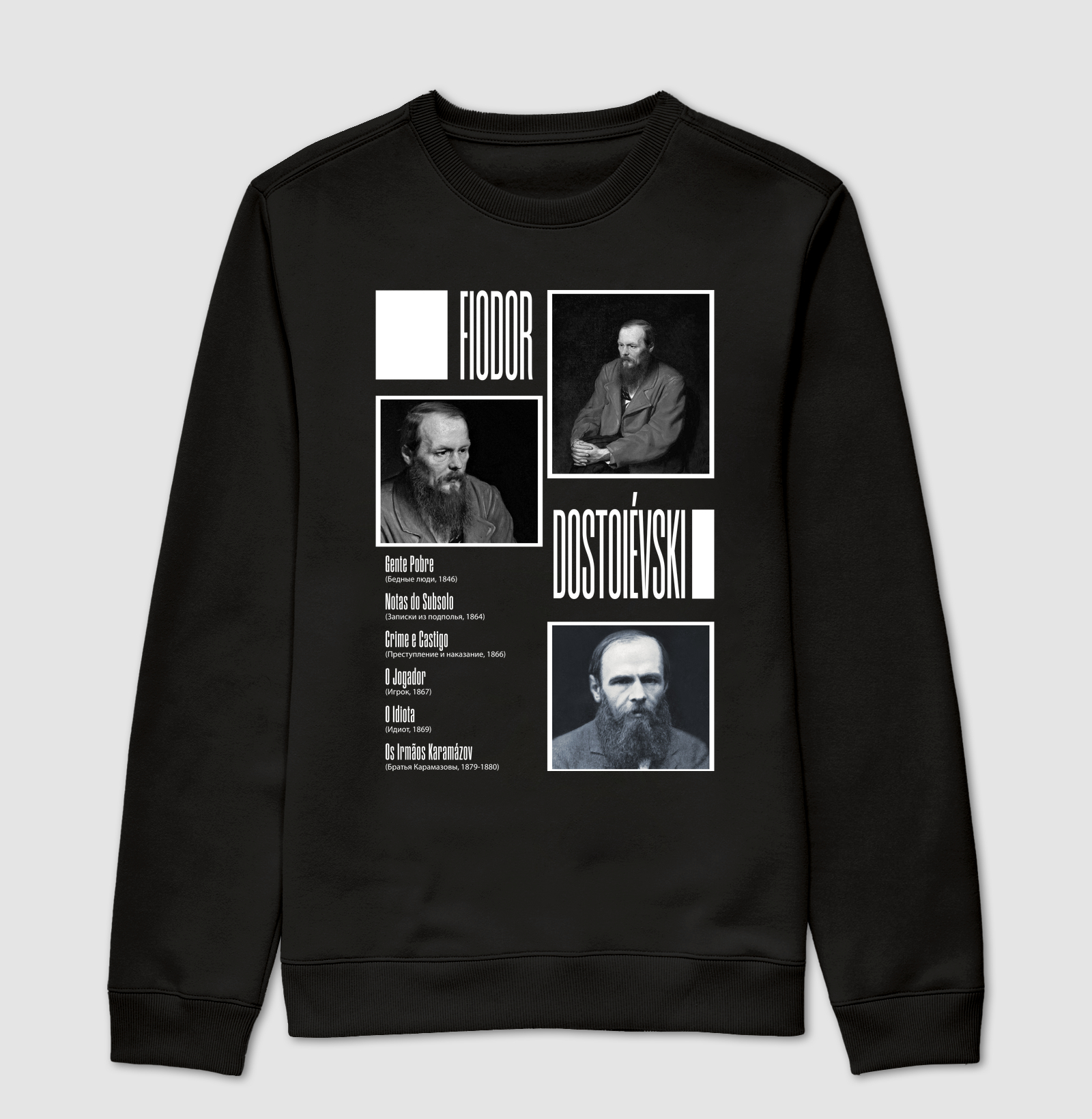 Camiseta - Dostoiévski Livros - Imagem 4