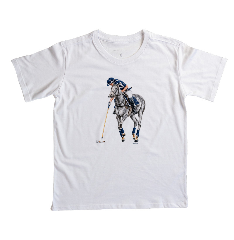 Polo - Blue&White (Tordilho) - Imagem 2