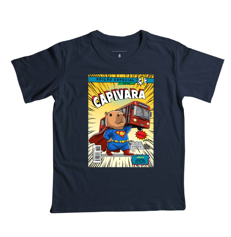 Camiseta Super Capivara - Imagem 5