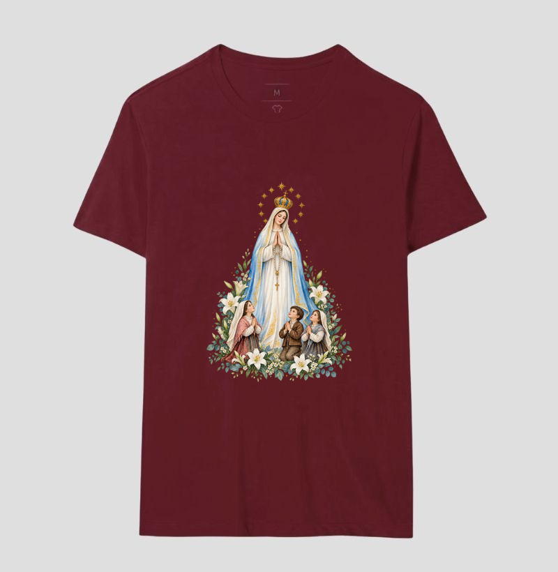 Nossa Senhora de Fátima e os Pastorinhos — Aquarela Botânica Régia - Imagem 12