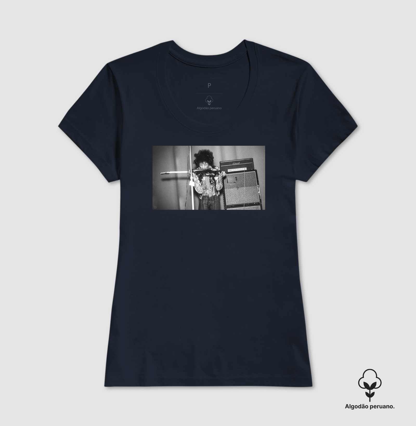 Jimi Hendrix e guitarra - 1967 - Imagem 8