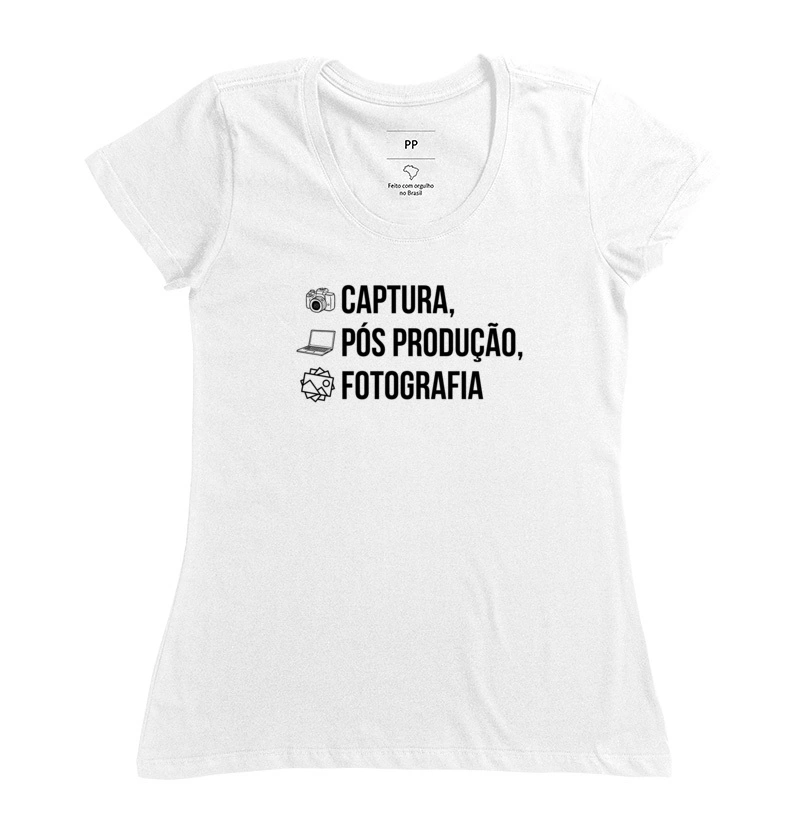 Camiseta captura, pós produção, fotografia - Imagem 5