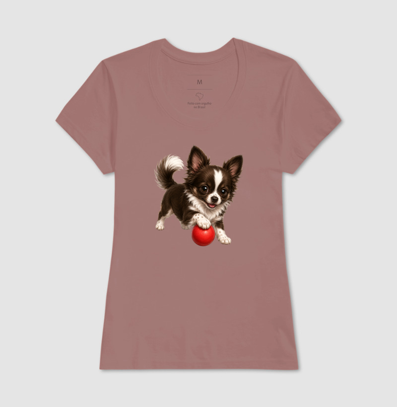Chihuahua Pelo Longo Marrom - Desenho Animado - Imagem 17