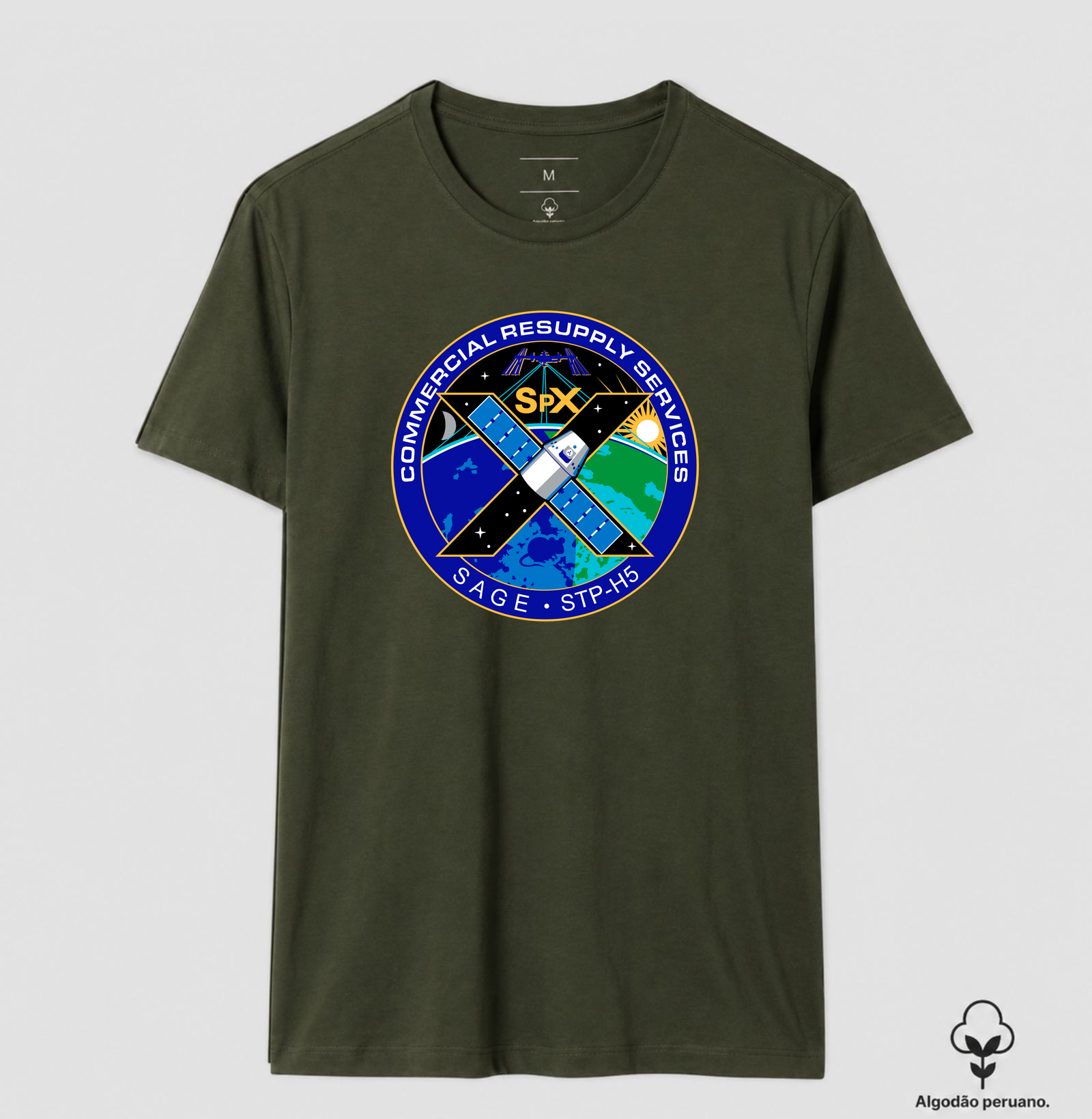 Emblema SpaceX CRS-10: Missão ISS (Coleção Odyssey) - Imagem 8
