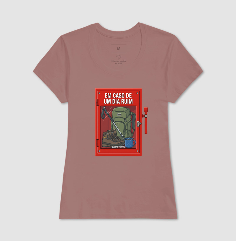 Camiseta Alma Outdoor | Em Caso de Dia Ruim Trilha - Imagem 15