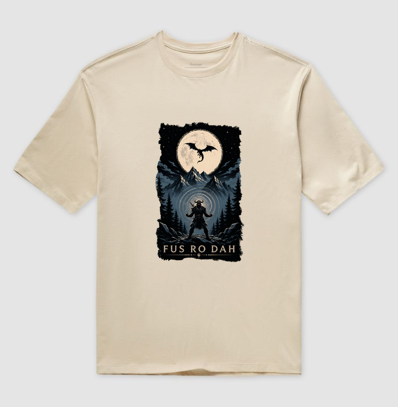 Camiseta - "Fus Ro Dah!" - Imagem 3