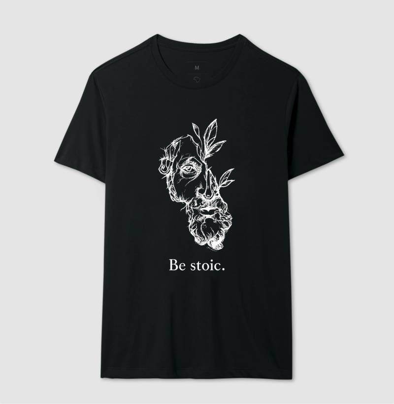 Camiseta Estoica "Be Stoic."