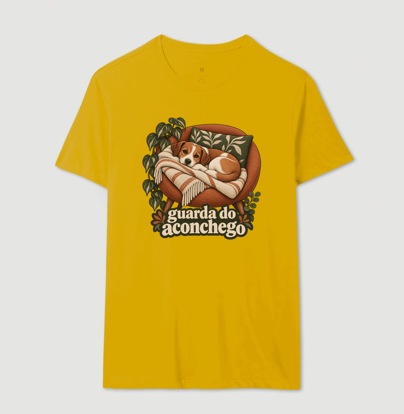 Camiseta Cachorro Aconchego "guarda do aconchego" | Pelo & Pano - Imagem 14