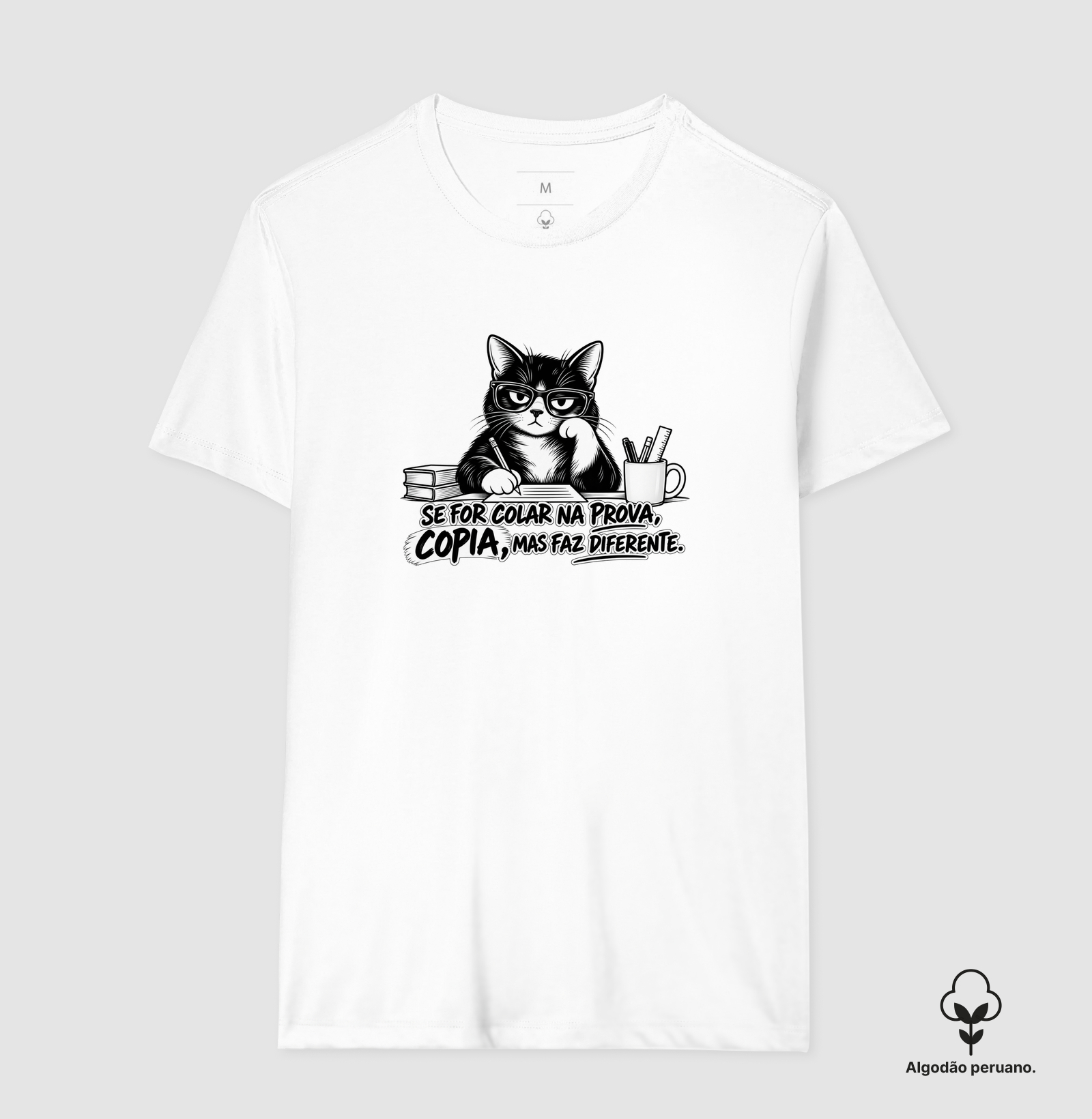 Se for colar na prova, copia, mas faz diferente - gato - Imagem 6