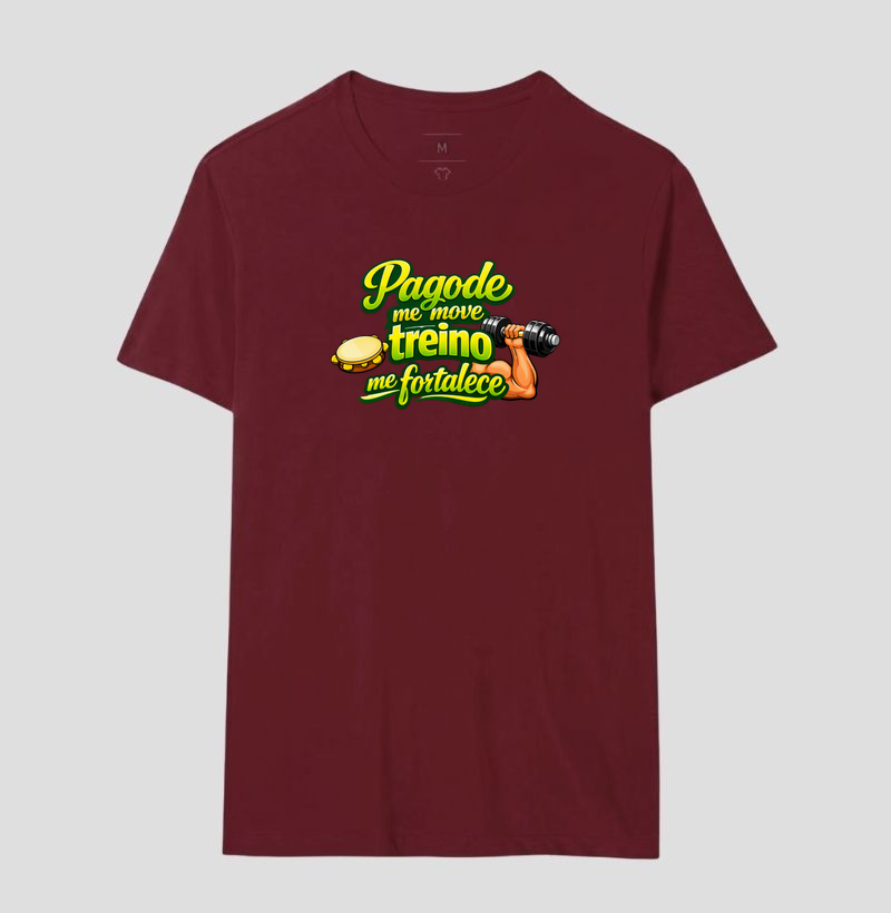 camiseta pagode me move, treino me fortalece - Imagem 18