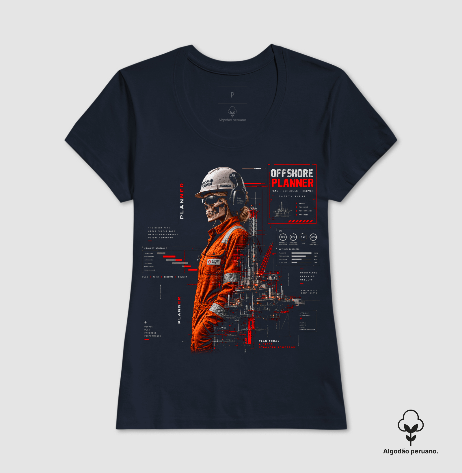 Offshore Planner Skull mulher - Imagem 8
