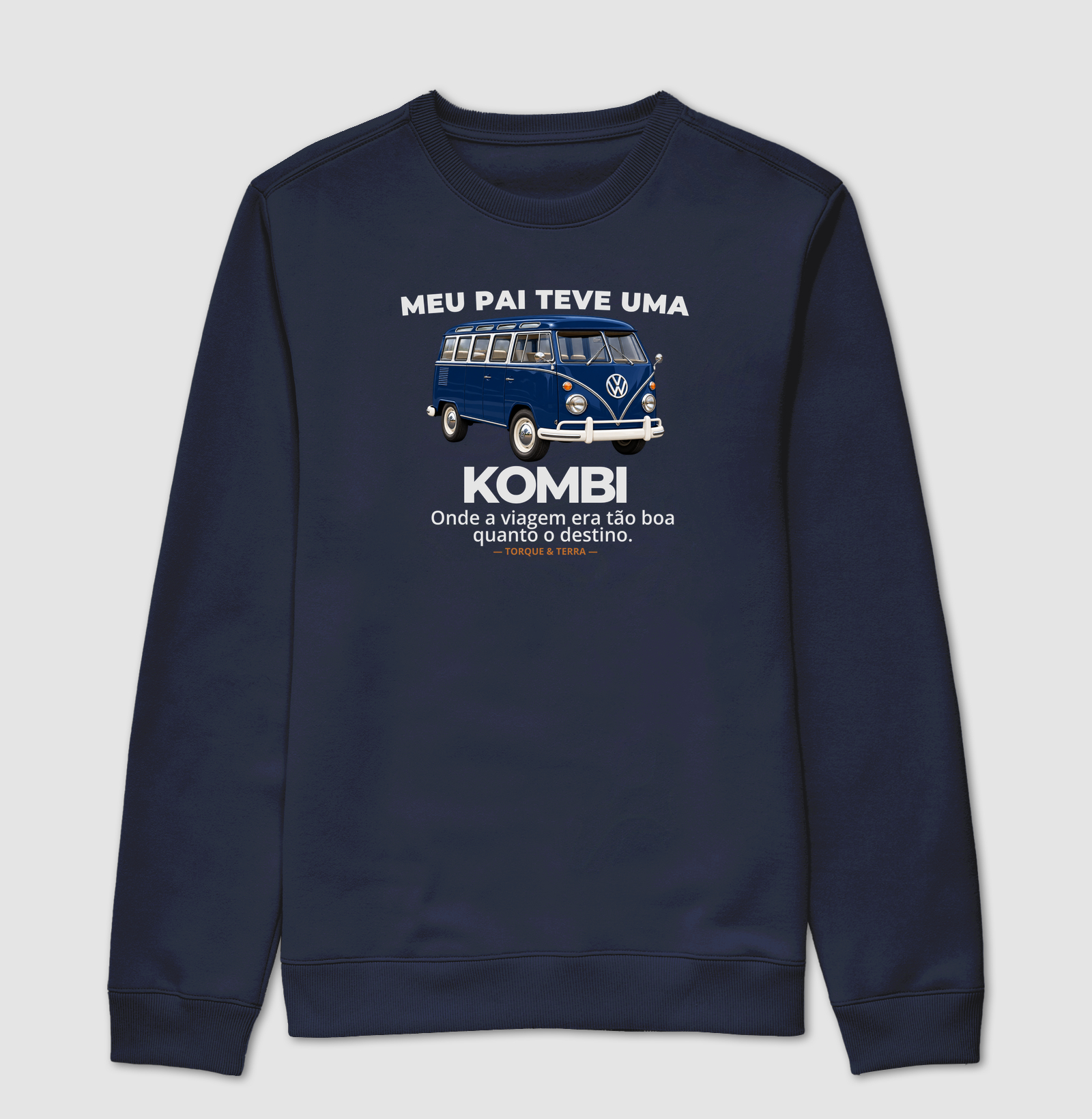 Meu pai teve uma - KOMBI - azul escuro - Imagem 5