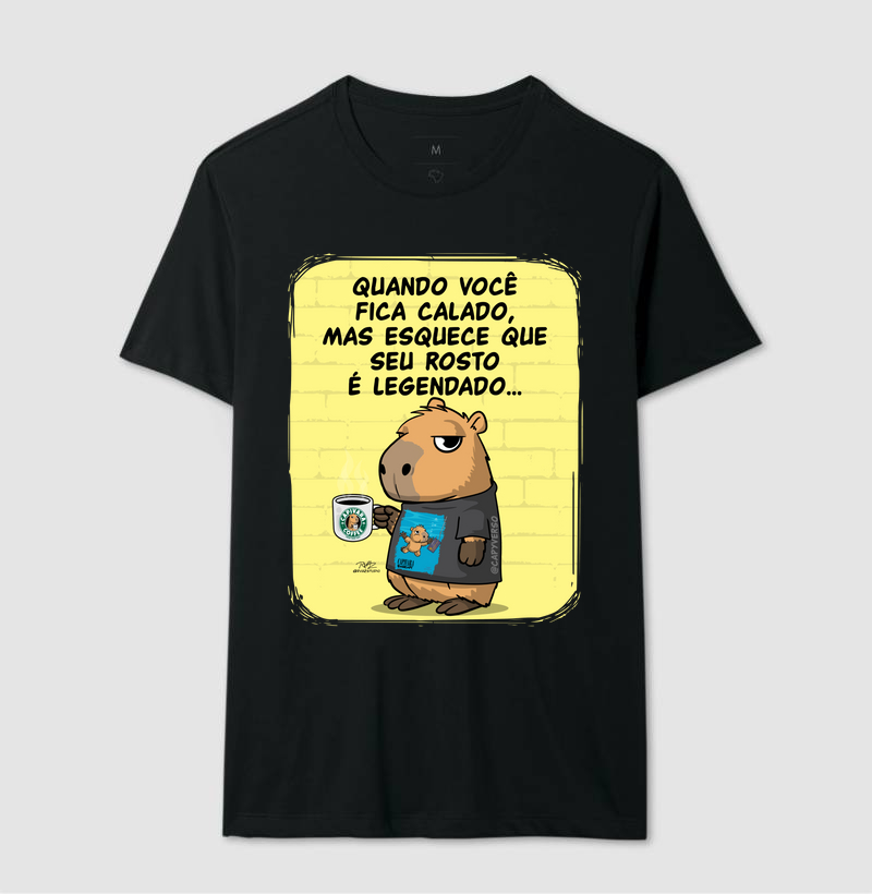 Camiseta Capivara Legendado - Imagem 2