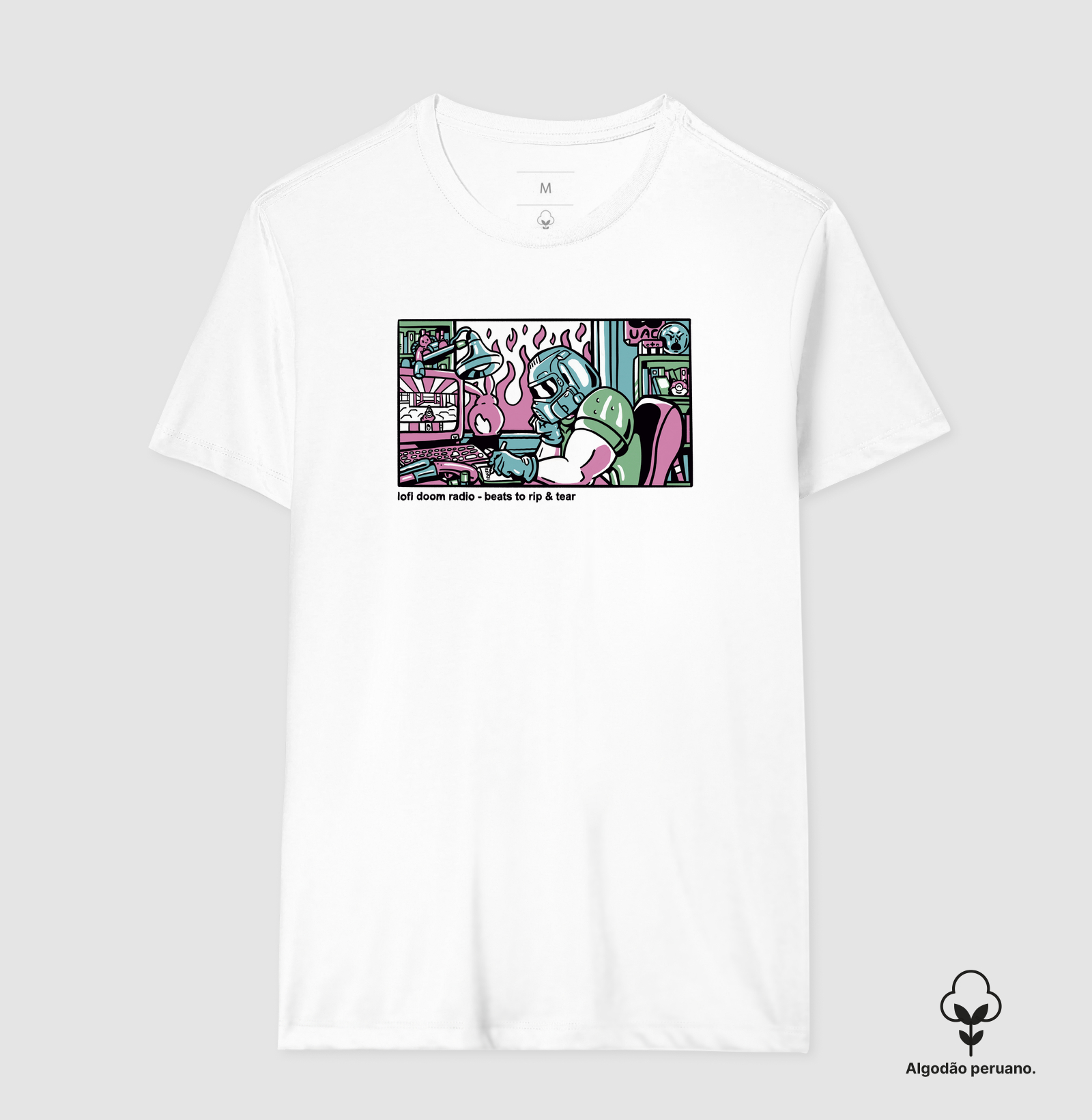 Camiseta Algodão Peruano Lofi Rip & Tear - Imagem 4