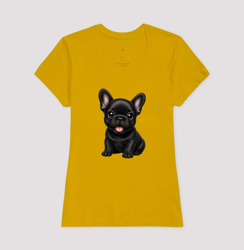 Bulldog (Buldogue) Francês Preto - Desenho Animado - Imagem 15