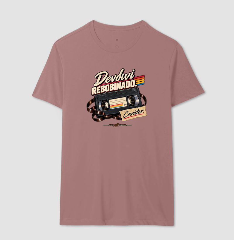DEVOLVI REBOBINADO - Modo capivara - Camiseta - Imagem 16