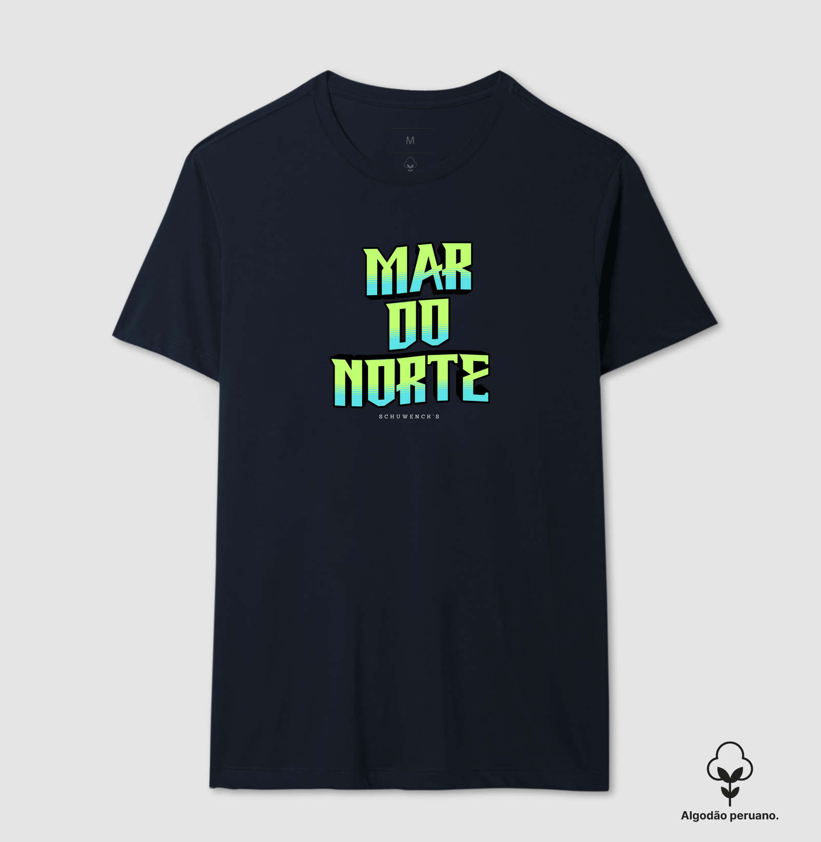 Camiseta Algodão Peruano Mar do Norte - Imagem 4