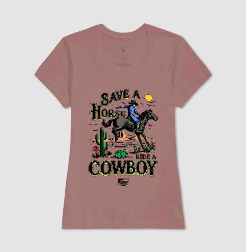 Save a Horse Ride a Cowboy Pólvora com Blush - Imagem 18