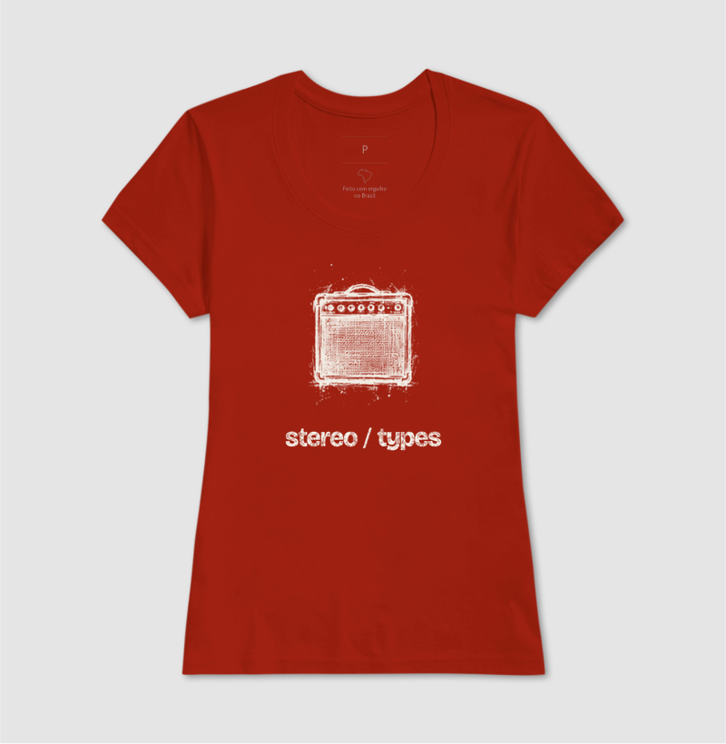 Amplificador · Carvão · Traço Claro · STEREO TYPES - Imagem 7