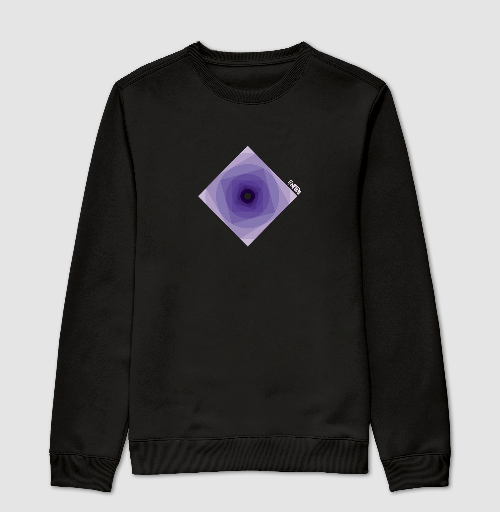 MOLETOM SUÉTER SLIM "INFINITA FANTASIA" / ROXO MINIMAL