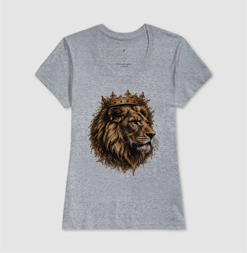 Leão Coroado — Camiseta Oversized - Imagem 9