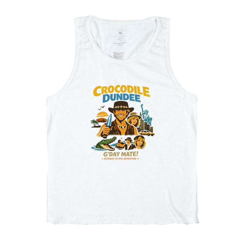 Camiseta Crocodilo Dundee Day Mate - Imagem 2