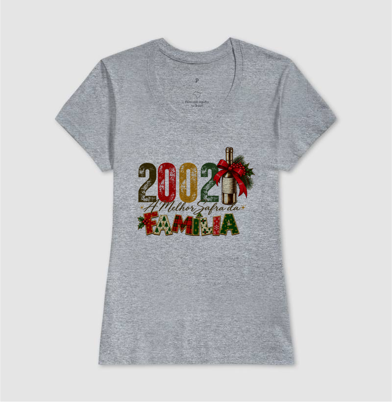 Camiseta Algodão Peruano A Melhor Safra da Família 2002 - Imagem 5