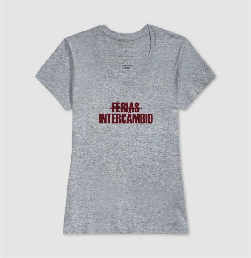 Camiseta Intercâmbio, Não Férias - Imagem 9