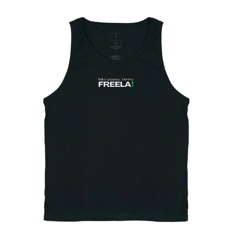 Camiseta regata, não posso tenho freela - Imagem 3